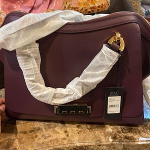 Zac posen jumbo double handle vineyard
